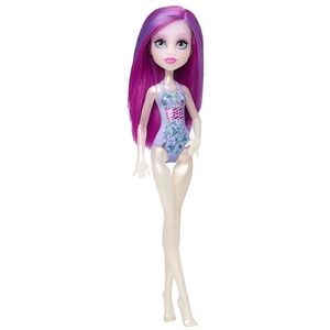 Monster High Doll, Ari Hauntington Purple and Pink Swimsuit Doll, Like New!